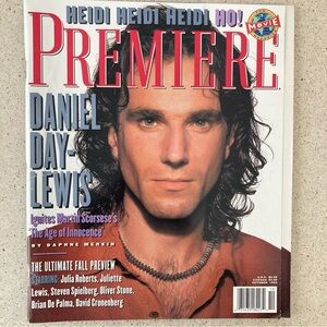 Daniel Day-Lewis Premiere The Movie Magazine OCTOBER 1993 No Address Label